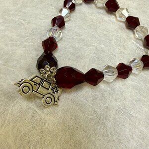 Ambulance Beaded Bracelet